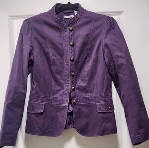 Women's Elevated Goth Purple Jacket